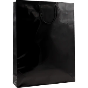 Repro Design Siyah Premium  Karton Çanta  35 x 45 x 9 cm Karton Poşet 2 Adet