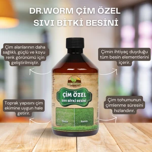Dr. Worm Çim Özel Sıvı Bitki Besini