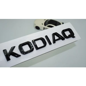 Dk Tuning Skoda Kodiaq Siyah Abs 3m 3D Bagaj Yazı Logo