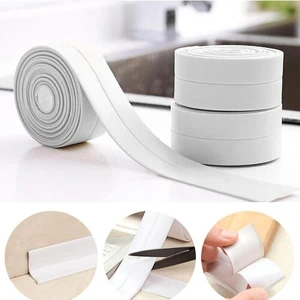 Milena Life 3 Adet Su Sızdırmaz Bant Banyo Mutfak Küvet Lavabo Tezgah Kenar Bant 3 Metre 38mm