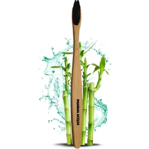 Pharma Acqua Doğal Bambu Yumuşak Diş Fırçası – Hassas Diş Etleri ve Günlük Ağız Bakımı İçin Nazik Temizlik