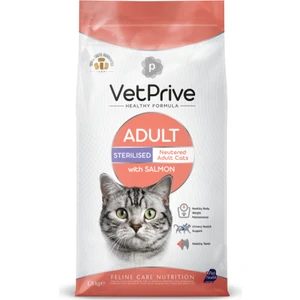 Vet Prive Somonlu Kısırlaştırılmış Kedi Maması 1,5kg