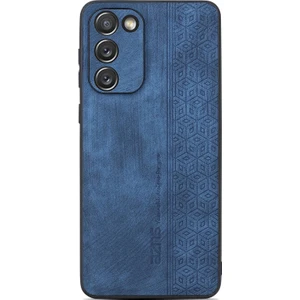 Seashell Digital Samsung Galaxy S20 Fe 5G/S20 FE/S20 FE/S20 Fe 2022/S20 Lite Baskılı Pus Deri Kaplamalı Tpu Kapak Çizgiye Dönüş Anti Tele Kılıf Mavisi (Yurt Dışından)