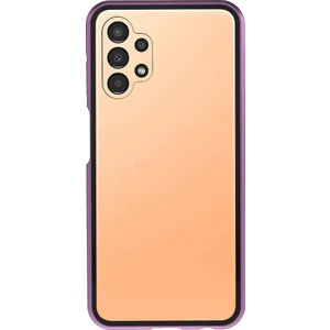 Seashell Digital Samsung Galaxy A13 4g Metal Tampon Için+Çift Taraflı Temperli Cam Manyetik Anti-Shock 360 Derece Koruma Cep Telefonu Kapak Morası (Yurt Dışından)