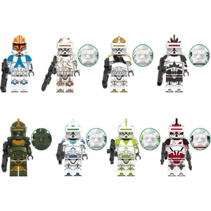 8 Adet Uyumlu Yapı Taşları Star Wars Seti