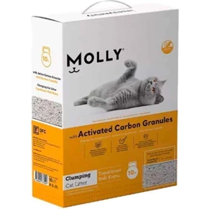 Aktif Karbonlu Topaklaşan Kedi Kumu 10 LT