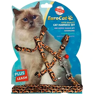 Kedi Göğüs Tasması Leopar