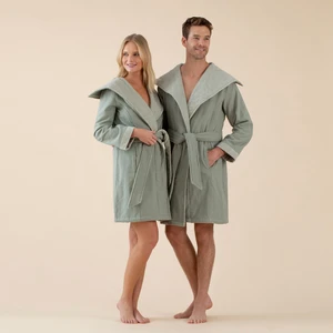 Adriel Unisex Bornoz Yeşil