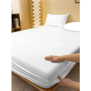 Ranforce Pamuklu  Yastık Kılıflı Lastikli Çarşaf Takımı 100 X 200