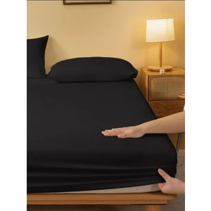 Ranforce Pamuklu  Yastık Kılıflı Lastikli Çarşaf Takımı 100 x 200
