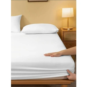 Ranforce Pamuklu  Yastık Kılıflı Lastikli Çarşaf Takımı 180 X 200
