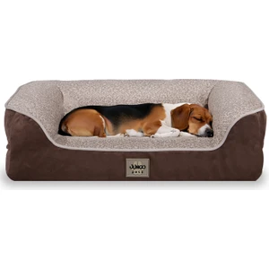 Jungolica Pet Products Sezar, Visco Süngerli,%100 Su Geçirmez, Kolay Temizlenen, Çıkarılabilir Kılıflı, Kedi ve Köpek Yatağı