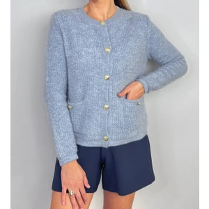 Winter Club Kadın  Cepli Buklet Hırka