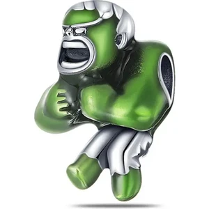 Accessory marvel Hulk Charm/ Gümüş Kaplama