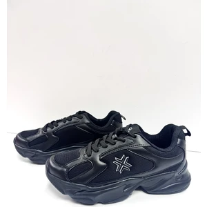 Kalın Tabanlı Ortopedik Fileli Erkek Sneakers Spor Ayakkabı
