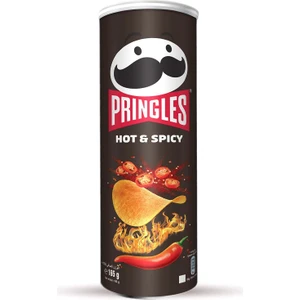 Hot & Spıcy 165 Gram - Pringles Acılı ve Baharatlı 165 Gram