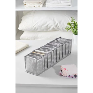 11 Gözlü Gri Benekli Çekmece Içi Düzenleyici Organizer – Small - 11 x 41 x 12 cm