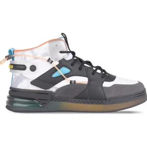 NORTH WILD Between Erkek Sneakers - Siyah Beyaz Oranj