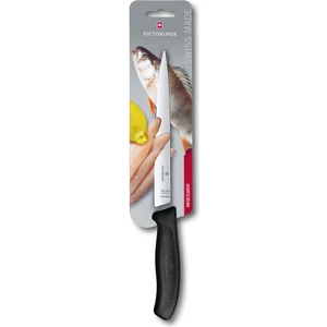 Blisterli Fileto Bıçağı 20 cm Siyah