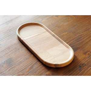 Wood Totally Dekoratif Ahşap Yağdanlık Tabağı