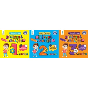 Okul Öncesi Bilişsel Gelişim  Seti 3 Kitap - Bahar Sarıkaya