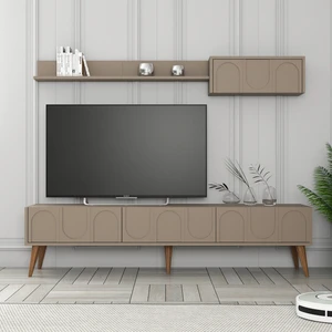 Variant Mobilya Variant Lyon Duvar Raflı Tv Ünitesi - Atlas / Ceviz