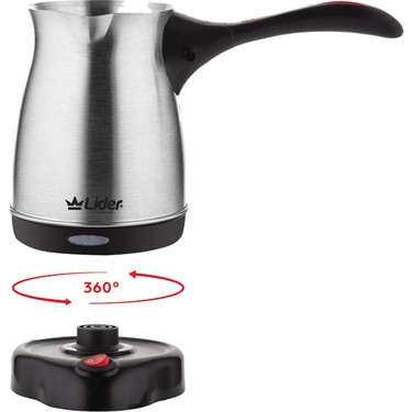 Lider LK-321 Fold Elektrikli Çelik Cezve-Türk Kahvesi Fiyatı