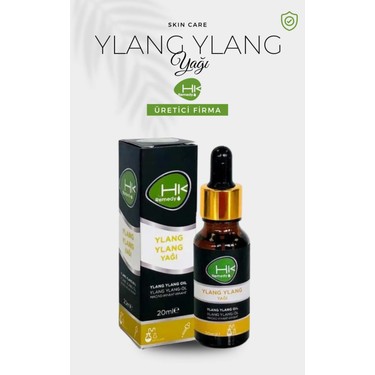 HK REMEDY DOĞAL YLANG YLANG YAĞI 20ML