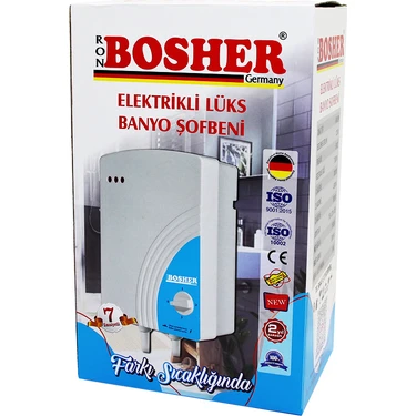 Bosher Elektriklibanyo Şofbeni 7500W