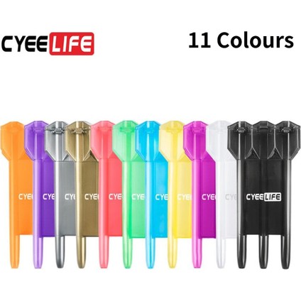 Beyaz Şeffaf Stil Cyeelife Plastik Dart Anahtar Tokalı Taşıma Çantası Dart Taşıma Cüzdanı Tutucu Kutu 11 Renk (Yurt Dışından) modelleri