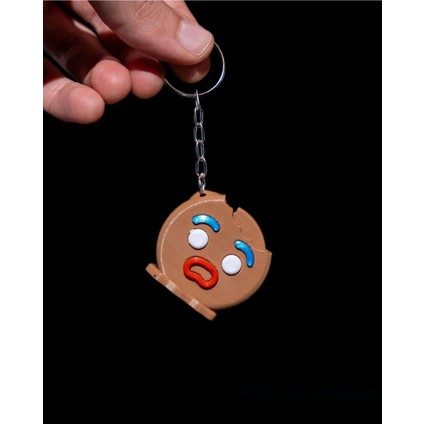 Shrek Zencefilli Kurabiye Adam Kafası Hareketli Anahtarlık Çanta Süsü 4cm indirimleri