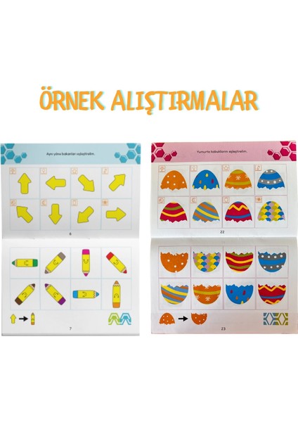 Bee Smart Görsel ve İşitsel Dikkat Seti 3-4 Yaş