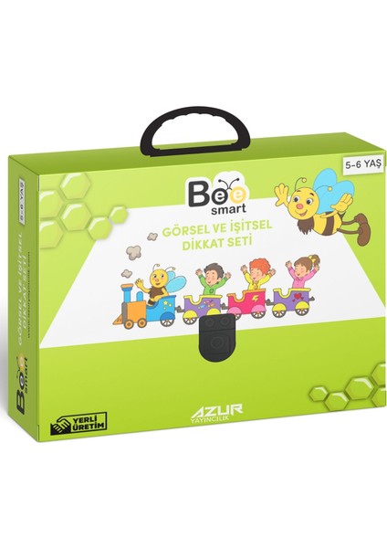 Bee Smart Görsel ve İşitsel Dikkat Seti 5-6 Yaş