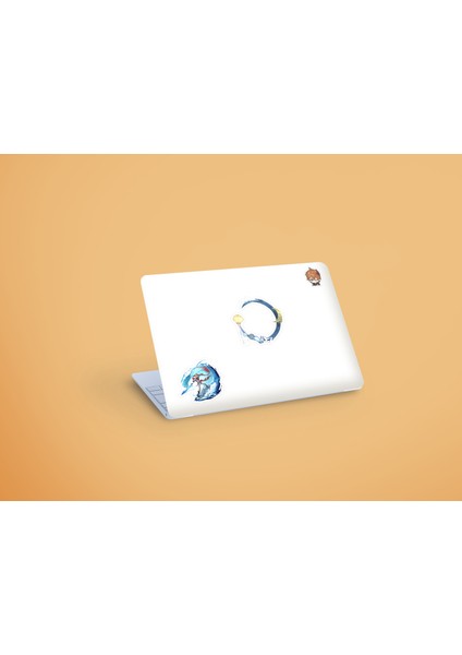 Genshin Tartaglia 2 Adet Sticker Set Parlak Kağıt modelleri