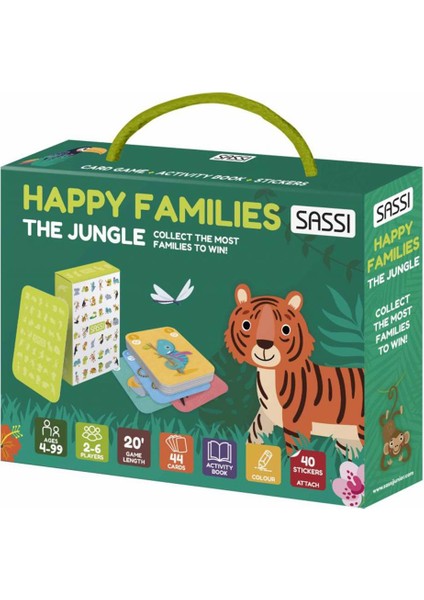 Mutlu Aileler - Kart Oyunu - Jungle