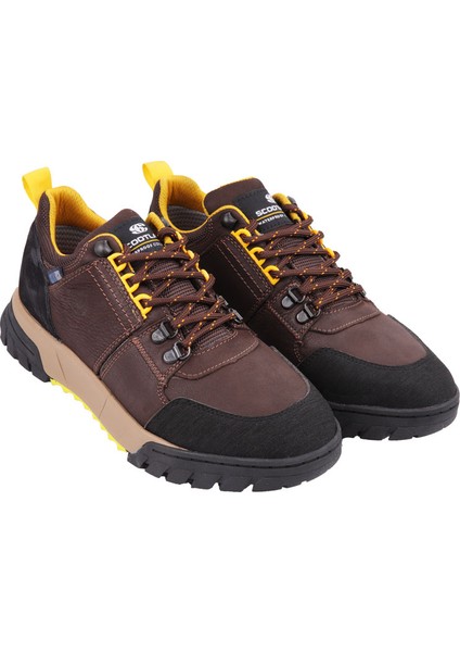 Marcomen 18497 Siyah-Kahve Sneaker Ayakkabı