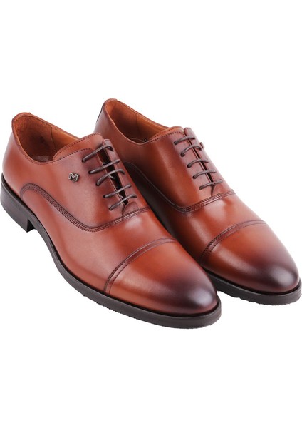 19703 Taba Klasik Deri Ayakkabı modelleri