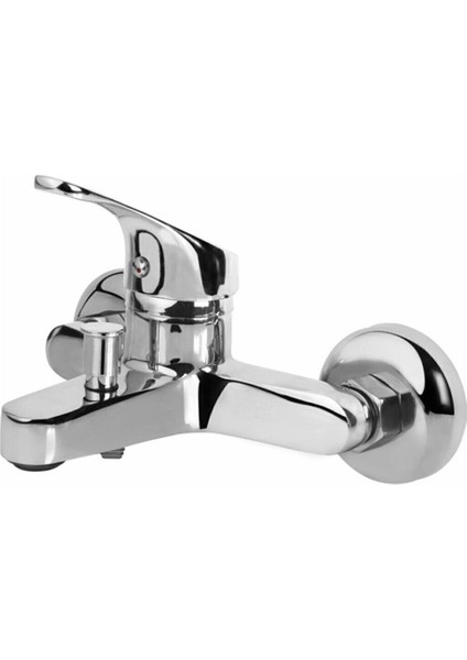 Rubinetti Banyo Bataryası, Krom , Mix Aç-Kapa ve Duş Hortumu Çıkışı