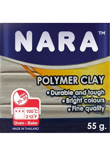 Nara Polimer Kil 55 Gram PM56 Silver 6'lı Şirink