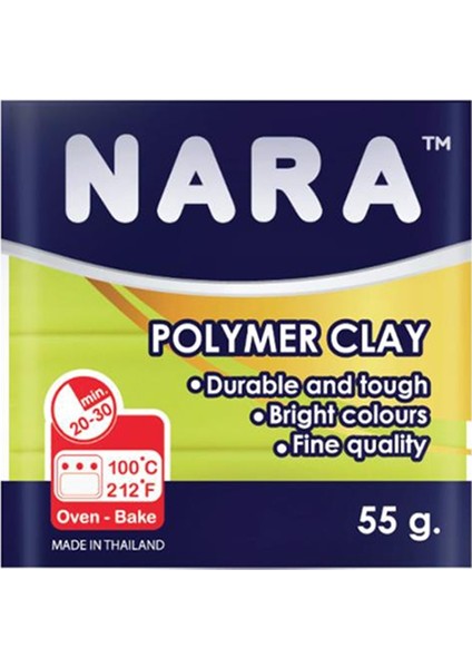 Nara Polimer Kil 55 Gram PM52 Neon Yellow 6'lı Şirink