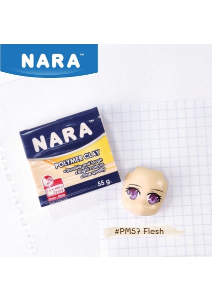 Nara Polimer Kil 55 Gram PM57 Flesh 6'lı Şirink