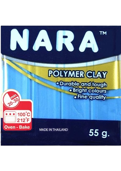 Nara Polimer Kil 55 Gram PM07 Baby Blue 6'lı Şirink