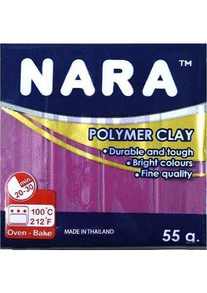 Nara Polimer Kil 55 Gram PM06 Lilac 6'lı Şirink