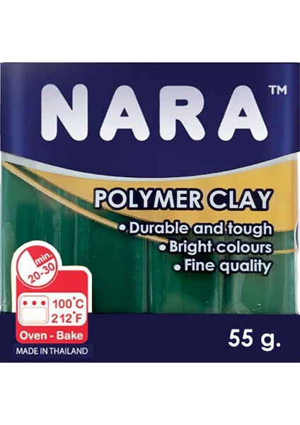 Nara Polimer Kil 55 Gram PM49 Tropical Green 6'lı Şirink