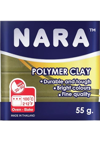 Nara Polimer Kil 55 Gram PM03 Dark Olive 6'lı Şirink