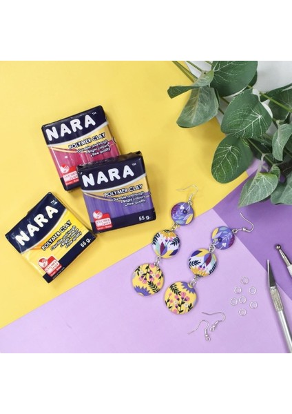 Nara Polimer Kil 55 Gram PM16 Primary Yellow 6'lı Şirink
