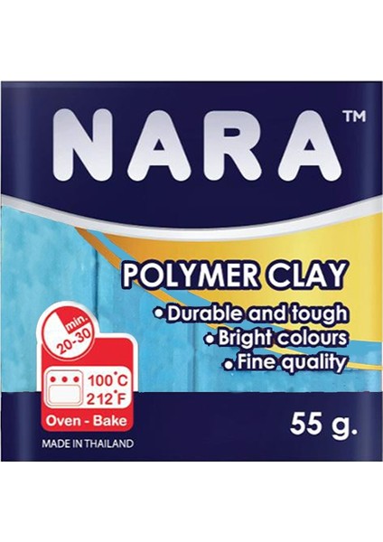 Nara Polimer Kil 55 Gram PM26 Sky Blue 6'lı Şirink