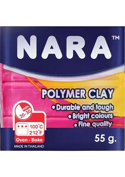 Nara Polimer Kil 55 Gram PM30 Magenta 6'lı Şirink