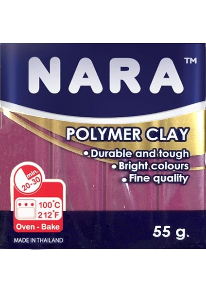 Nara Polimer Kil 55 Gram PM34 Amethyst 6'lı Şirink