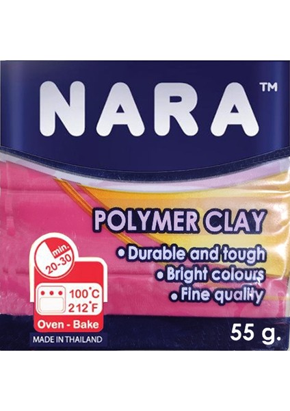 Nara Polimer Kil 55 Gram PM39 Flamingo 6'lı Şirink